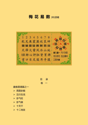梅花易數（宋代藏本）